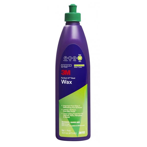 3M 36112 Perfect-It™ Boat Wax - 473ml.