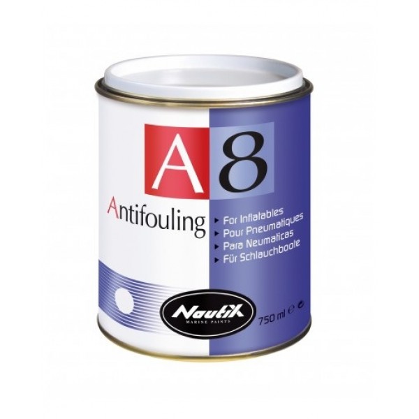 NAUTIX Α8 Hard Matrix Antifouling for inflatable boats - 750ml